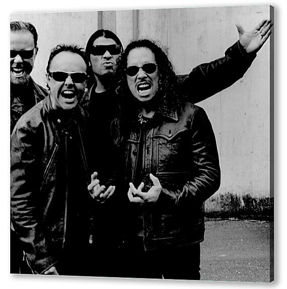 Постер (плакат) - Metallica Band Members