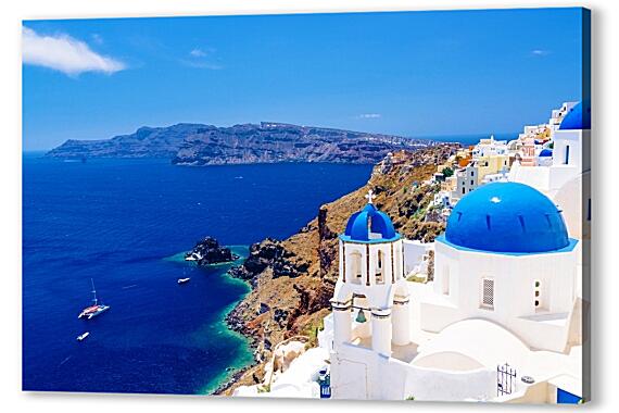 Постер (плакат) - Греция остров Санторини