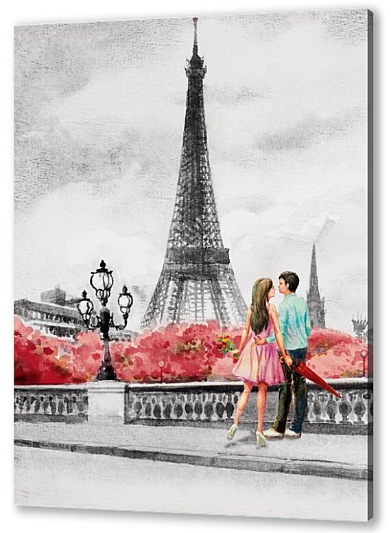 Постер (плакат) - Париж