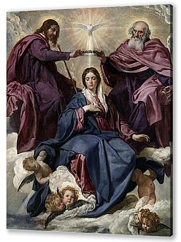 Постер (плакат) - The Coronation of the Virgin	
