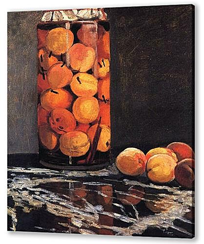 Картина маслом - Pot of Peaches	
