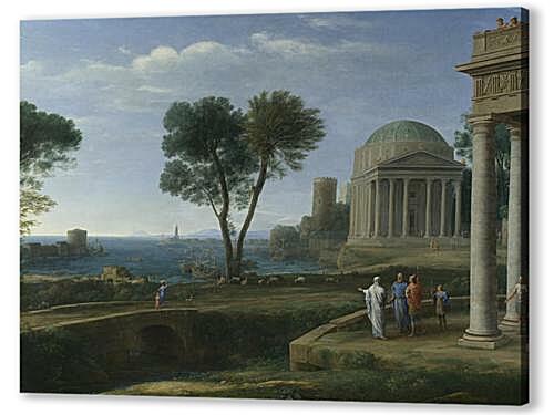 Landscape with Aeneas at Delos
