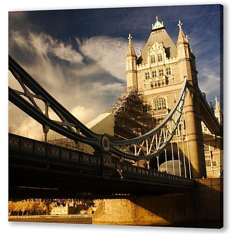 Постер (плакат) Тауэрский мост в Лондоне артикул 4332