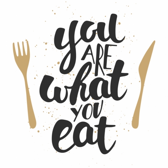 Постер (плакат) Вы есть то, что вы едите