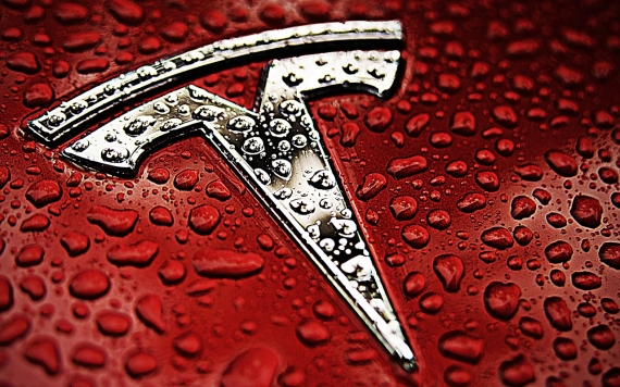 Постер (плакат) Tesla Metal Logo