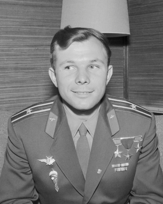 Постер (плакат) Космонавт Гагарин