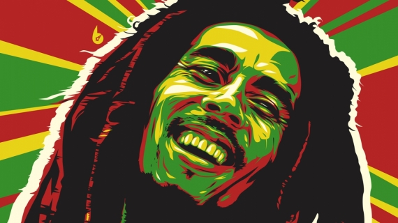 Постер (плакат) Bob Marley Don't Worry