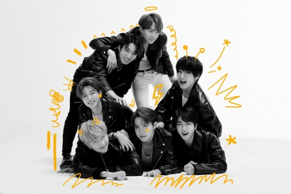 Постер (плакат) Корейская группа BTS