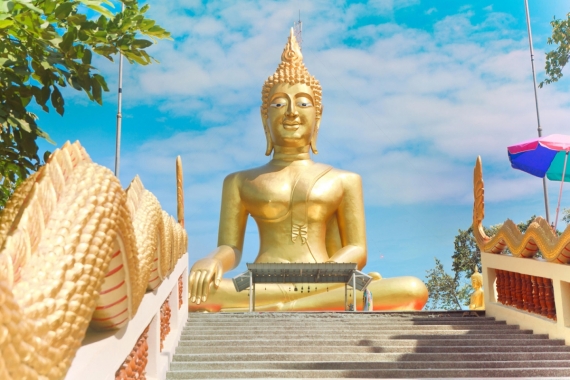 Постер (плакат) Храм большого Будды