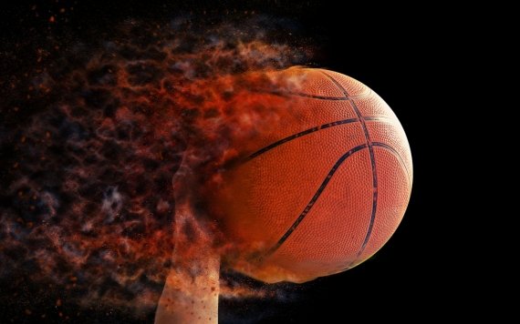 Постер (плакат) Баскетбольный мяч