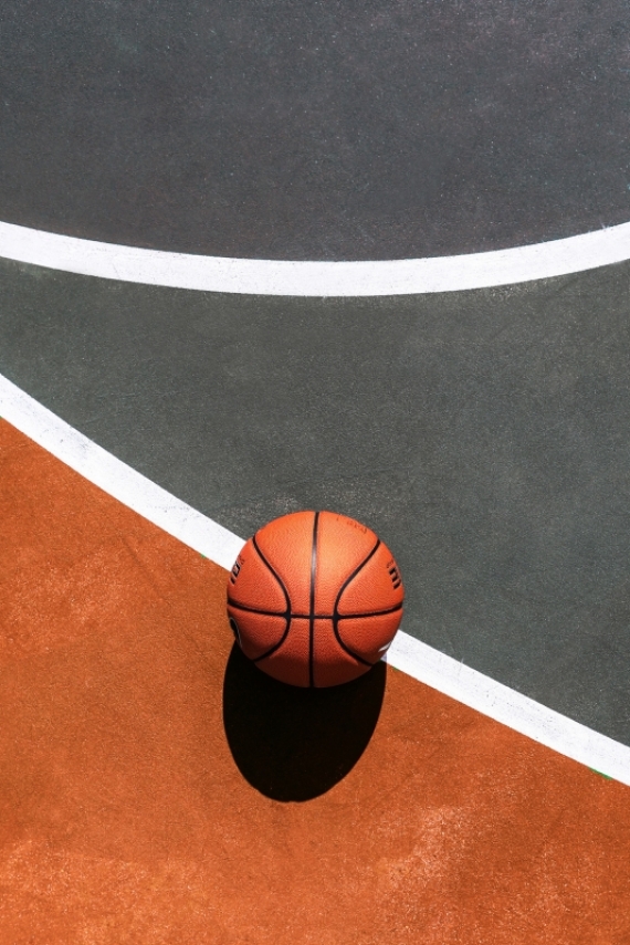 Постер (плакат) Баскетбольная площадка