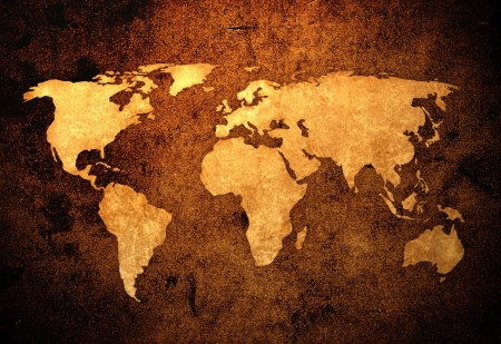 Постер (плакат) Карта мира