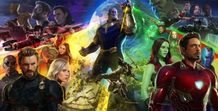 Постер (плакат) Мстители: Война Бесконечности