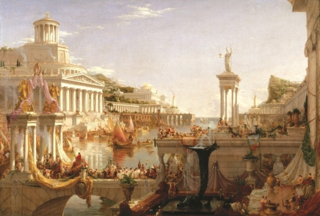 Постер (плакат) Древний город
