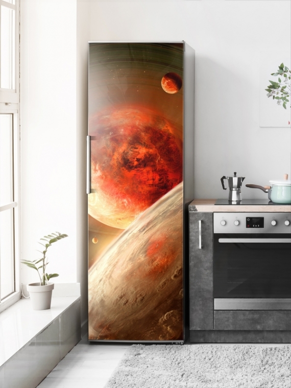 Магнитная панель на холодильник - Глубины вселенной