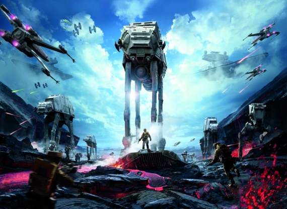 Постер (плакат) Star Wars Battlefront