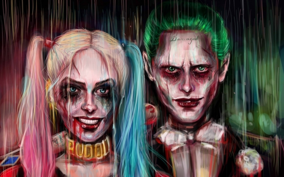 Постер (плакат) Harley Quinn Joker