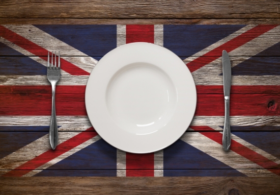 Постер (плакат) Британская кухня