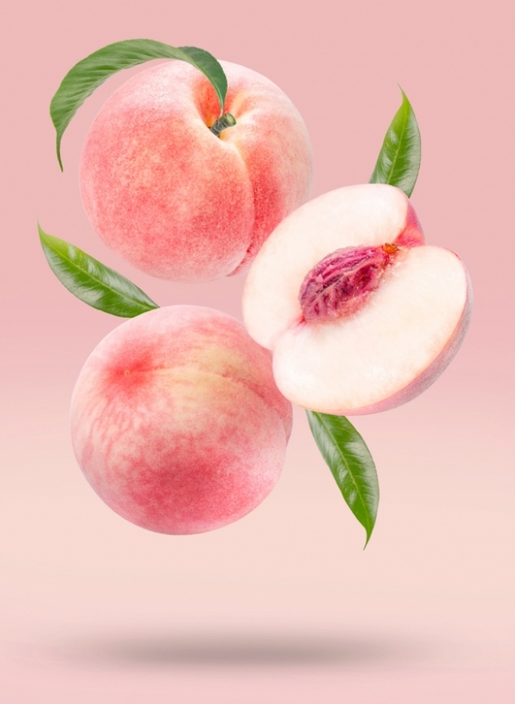 Постер (плакат) Розовый персик