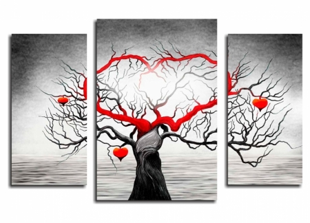 Модульная картина Дерево любви