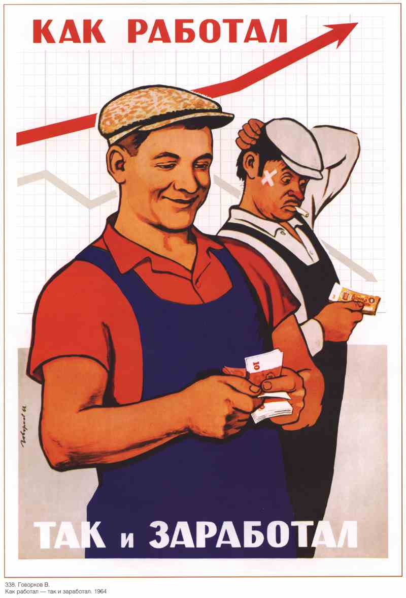 Постер (плакат) Про труд|СССР_00001

