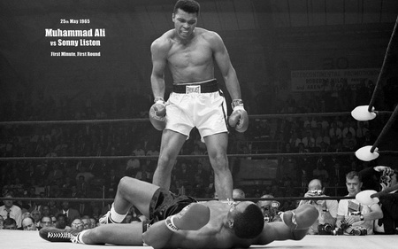 Постер (плакат) Мохаммед Али (Muhammad Ali)