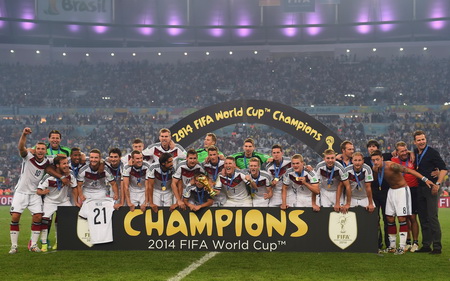 Постер (плакат) Футбол, Чемпионы ЧМ 2014