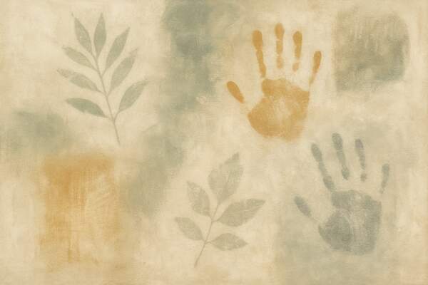 Постер Органические Отпечатки