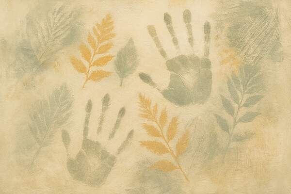 Постер Органические Отпечатки