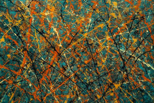 Постер Современная экшн-живопись