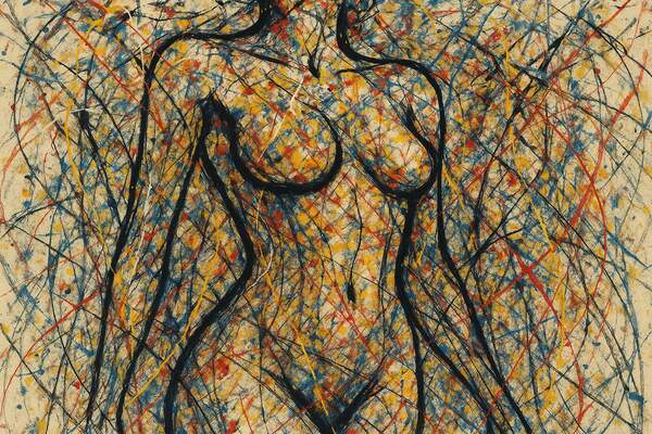 Постер Абстракция женского тела