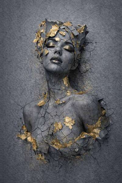 Постер Золотые акценты