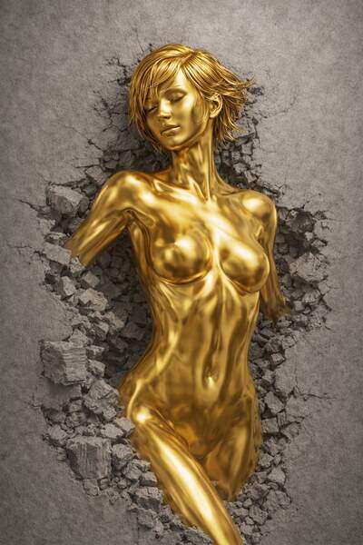 Постер Золото