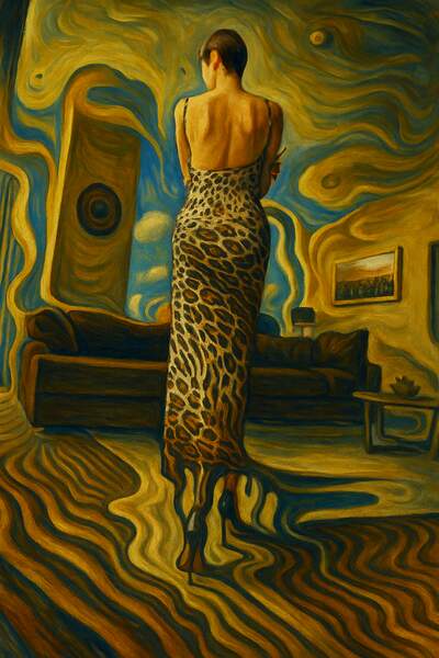 Постер В стиле Дали