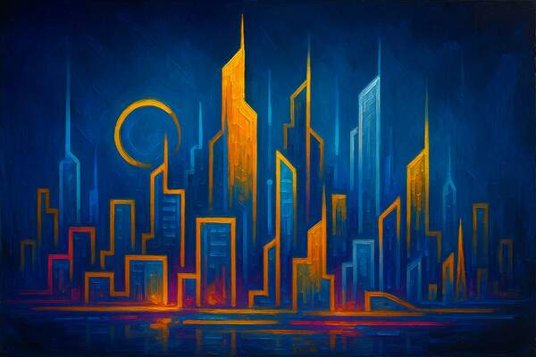 Постер Будущее мегаполиса