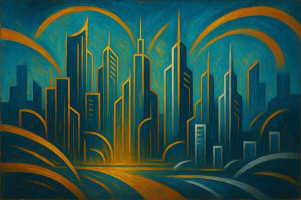 Постер Будущее мегаполиса