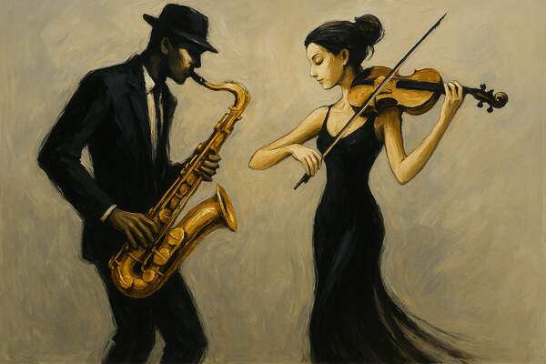 Постер Страстный Музыкальный Диалог