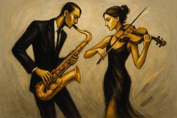 Постер Страстный Музыкальный Диалог