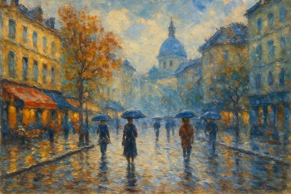 Постер Городской импрессионизм