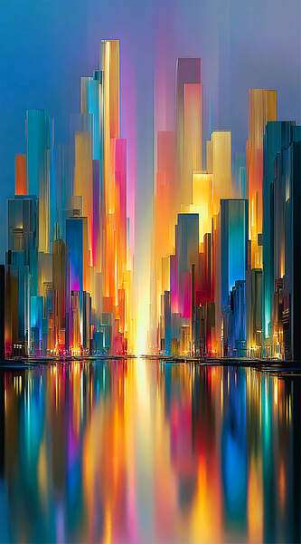 Постер Город, фэнтези