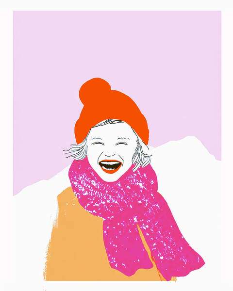 Постер Снежный день