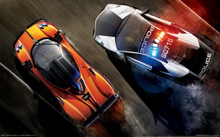 Постер (плакат) Need For Speed: Hot Pursuit
