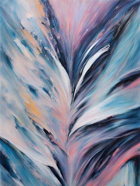 Постер Фиолетовое течение