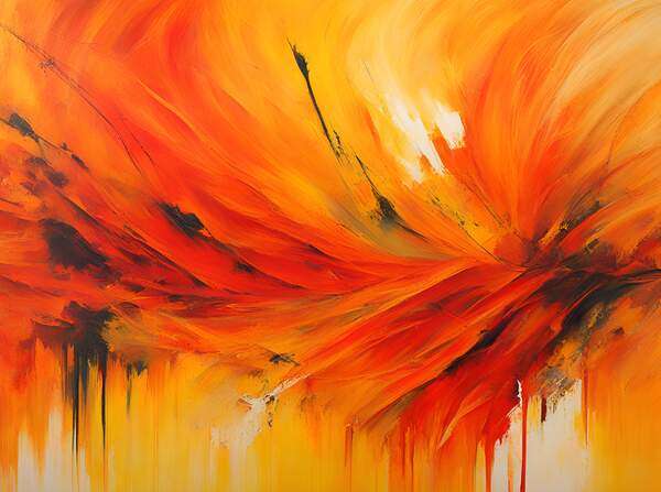 Постер Пламя