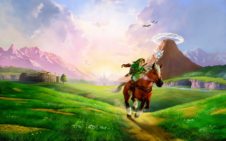 Постер (плакат) The Legend Of Zelda: Ocarina Of Time
