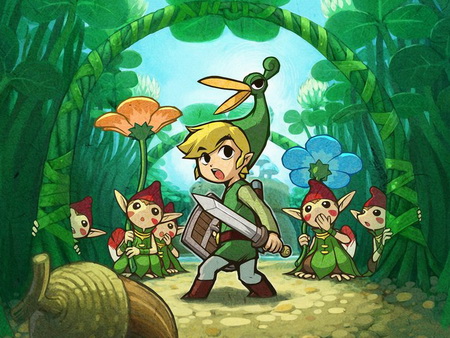 Постер (плакат) The Legend Of Zelda: The Minish Cap
