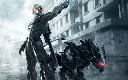Постер (плакат) Metal Gear Rising: Revengeance

