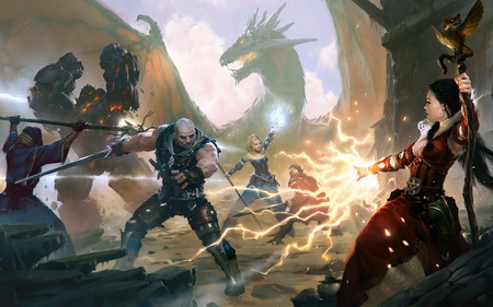 Постер (плакат) The Witcher: Battle Arena
