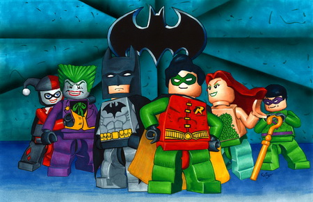 Постер (плакат) LEGO Batman: The Videogame
