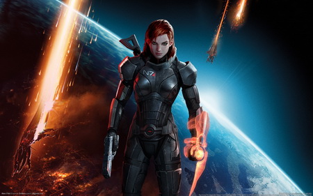 Постер (плакат) Mass Effect 3
